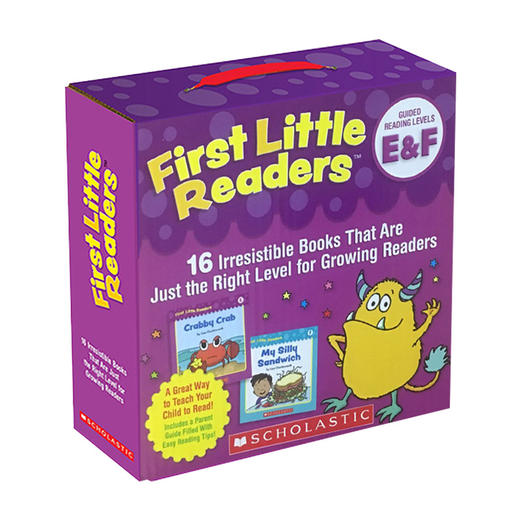 小读者E F级16册 英文原版分级阅读绘本 First Little Readers Guided Reading Levels E and F 学乐指导性阅读家长 英文版英语书 商品图0