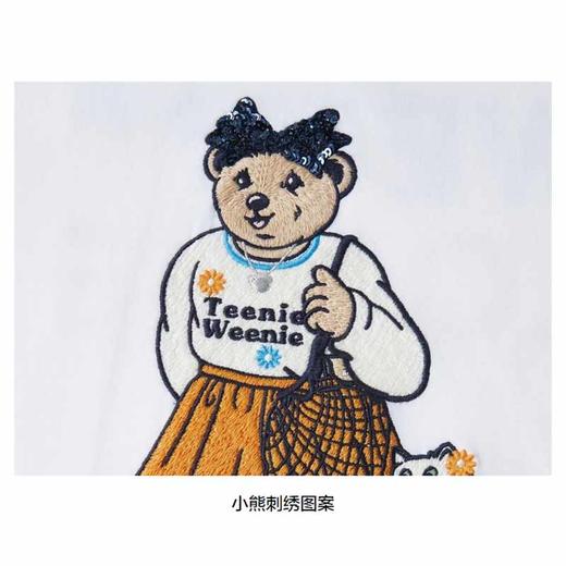 TeenieWeenie小熊女装2022夏款T恤TTRA222302T 商品图3