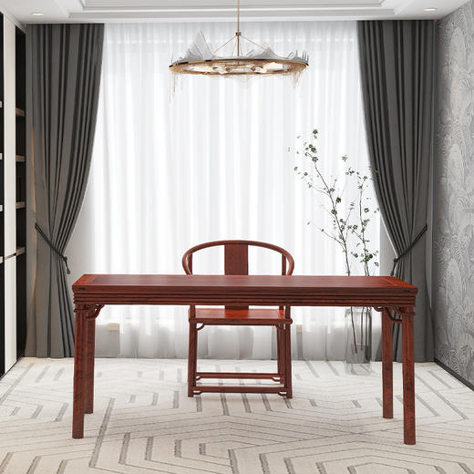 BBF明式家具 | 缅甸花梨木大书案 名家藏品复刻 商品图1