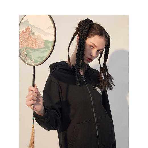 TeenieWeenie小熊22年春季新款宽松显瘦卫衣开衫外套TTMZ221101L 商品图3