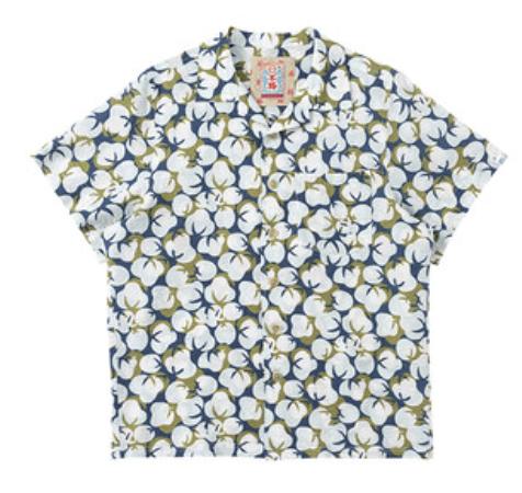 PROS/Y333古巴领满印衬衫 商品图0