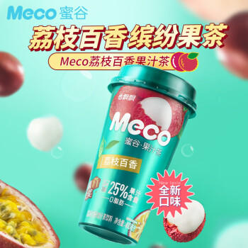 香飘飘果汁茶 荔枝百香口味400ml *15 商品图1