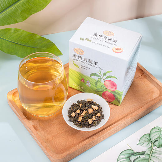 中国台湾曼宁蜜桃乌龙茶（调味茶）52.5g 满口蜜桃香 味道清爽甘甜 025426 商品图0