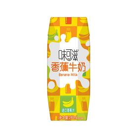 BHS 盒心卖场 伊利味可滋香蕉味 240ml