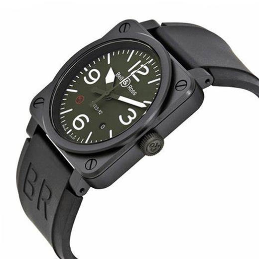 Bell & Ross 柏莱士 INSTRUMENTS系列 BR0392-MIL-CE 腕表 商品图1