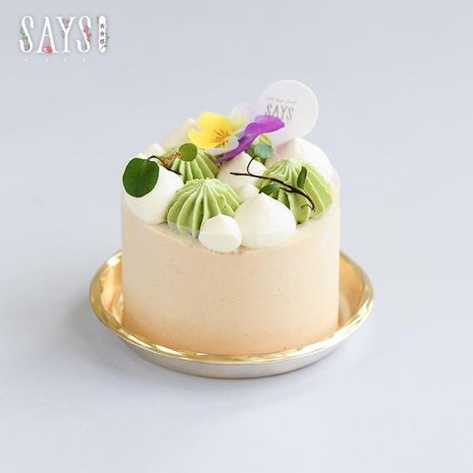 【历史商品】花韵抹茶 mini小蛋糕 商品图0