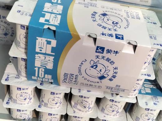 【百汇到家】SHY蒙牛配餐杯原味100g*16 商品图0