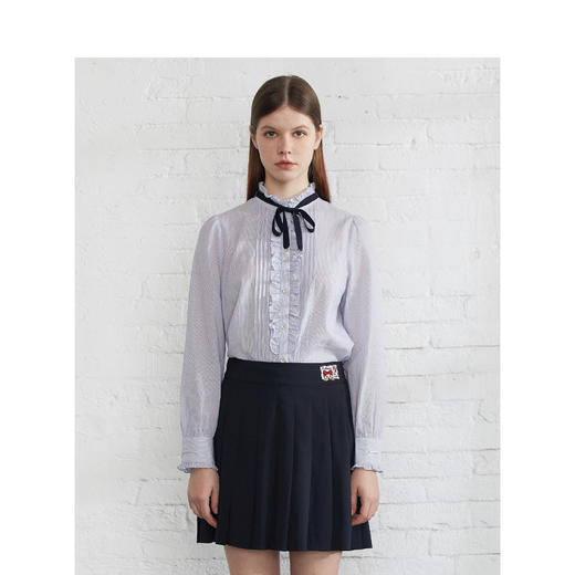 TeenieWeenie小熊2022夏季卡通半身裙百褶裙A字短裙TTWH222303P 商品图4