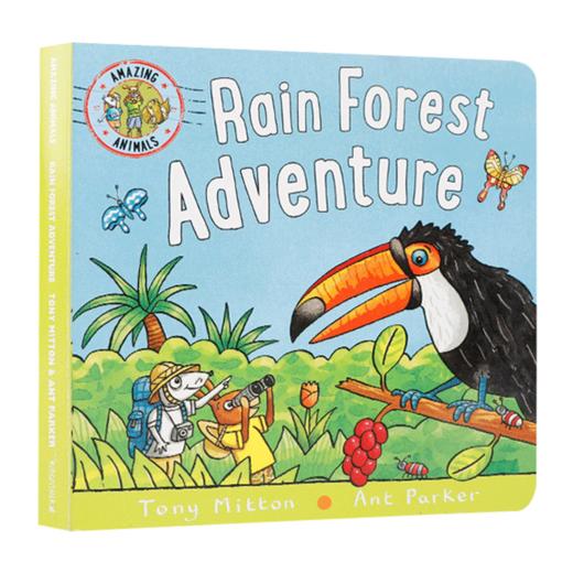 神奇动物 热带雨林探险 英文原版 Amazing Animals  Rain Forest Adventure 英文版 进口英语书籍 商品图1