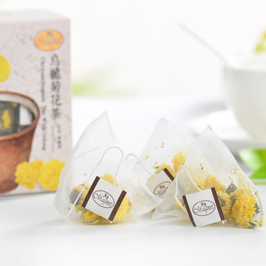 中国台湾曼宁乌龙菊花茶茶包（代用茶）22.5g  清新菊花香气中多了乌龙茶的底 025321 商品图2