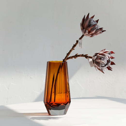 2022.3月新款菱形厚重玻璃花瓶 商品图5