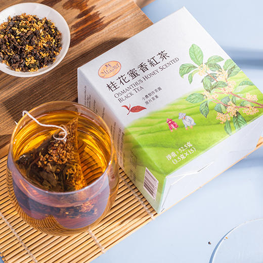 中国台湾曼宁桂花蜜香红茶（调味茶）52.5g  汤色明亮 清香芬芳 025425 商品图0