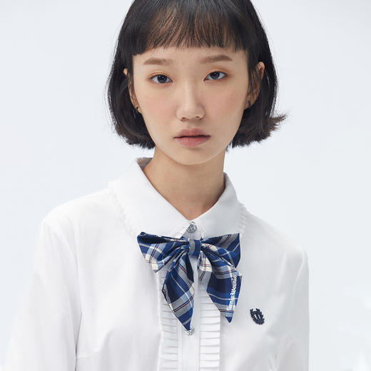 TeenieWeenie小熊22春女格纹蝴蝶结领结TTTI22S601E 商品图2