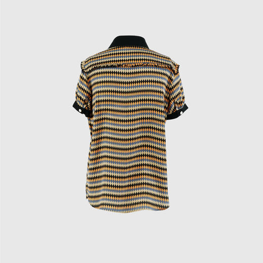 木耳边系带上衣 商品图3