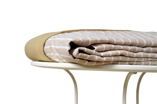 原野系列条纹纯麻被夏被可水洗小清新 商品图3