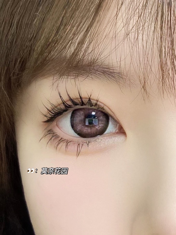 LEENSCOLOR年抛隐形眼镜 莫奈花园14.5mm 一副/2片-VVCON美瞳网19