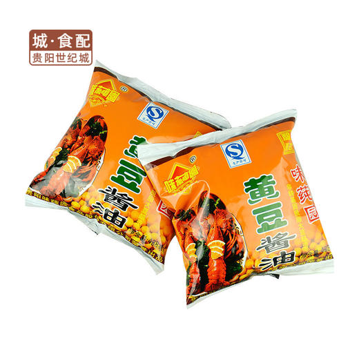 味莼园袋黄豆酱油438ml【GYBLY】 商品图0