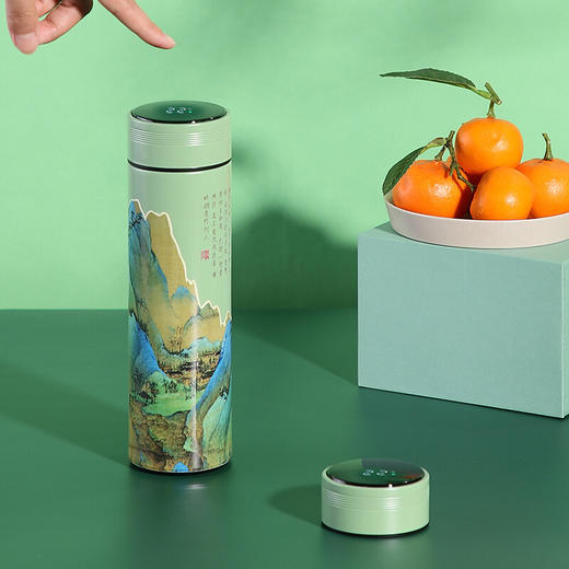 清朴堂·千里江山五件套 本子*1+书签*1+笔*1+书扣*1+杯子*1+ 商品图1