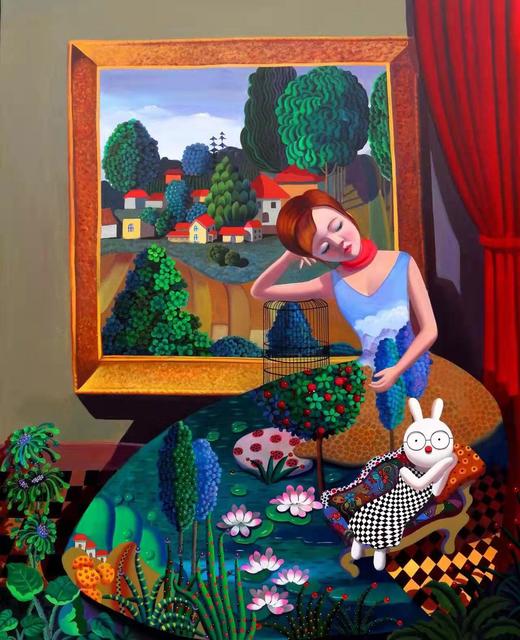 假日系列之五 版画 孙立沙 商品图0