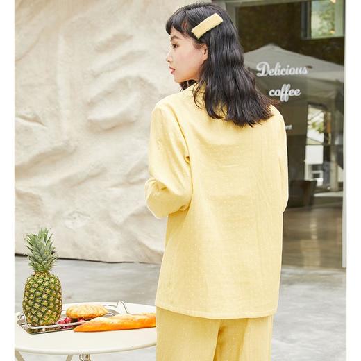 3楼 美标纯棉九分袖套装家居服83947 商品图1