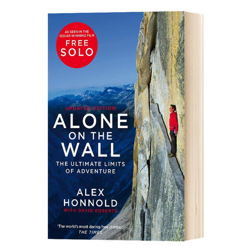 亚历克斯霍诺德传记 英文原版 Alone on the Wall Alex Honnold and the Ultimate Limits of Adventure 英文版 商品图0