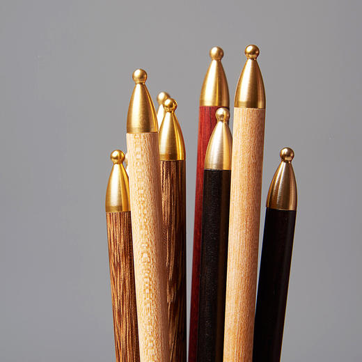 清朴堂 五小福·红木筷 五色筷 专人专用 家用实木高档红木餐具家庭装鸡翅木筷子 中式礼盒 标准5双 商品图3