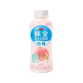 BHS 盒心卖场 味全低糖活性乳酸菌饮品 白桃乌龙味 435ml