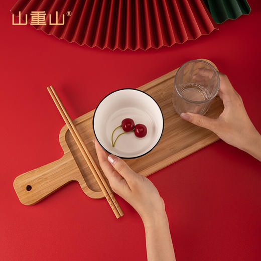 山重山碗杯筷餐具套装9106吉星高照 9106吉星高照 商品图3