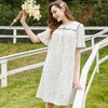 3楼 美标清新甜美家居印花睡裙66327 商品缩略图1