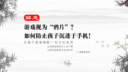 解惑04丨游戏视为“鸦片”？如何防止孩子沉迷于手机！ 商品图0