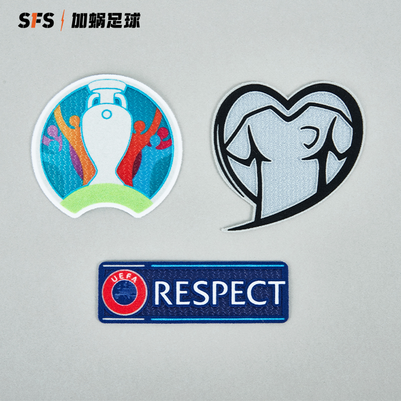 SFS正品 2019欧洲杯预选赛臂章 2020欧洲杯臂章 欧国联臂章