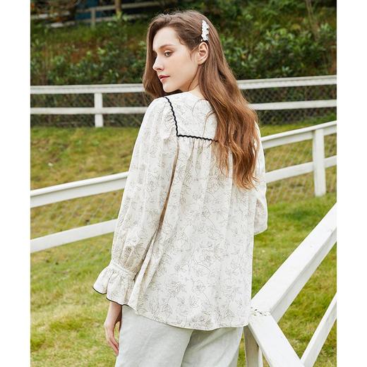 3楼 美标新款长袖印花套装家居服83941 商品图5