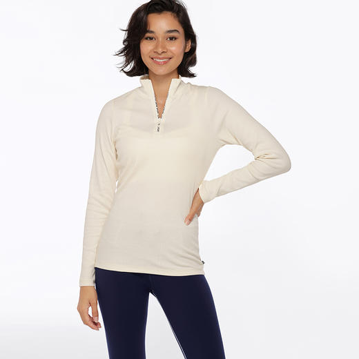【清仓秒】澳洲 Lorna Jane HALF ZIP ICONIC LONG SLEEVE TOP 032208（清仓产品，收货7天内支持调货、不退款） 商品图0