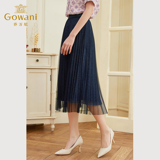 乔万尼半裙女夏新款设计感小众中长款EF2D382 商品图3