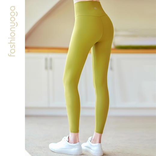 FL09937裸感基础运动裤九分裤春夏款 商品图5