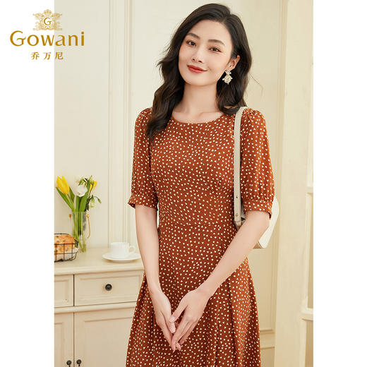 乔万尼真丝连衣裙女重磅桑蚕丝夏季新品EF2E318 商品图4