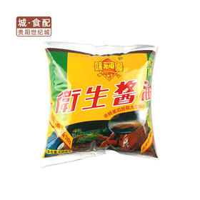 味莼园袋卫生酱油438ml【GYBLY】