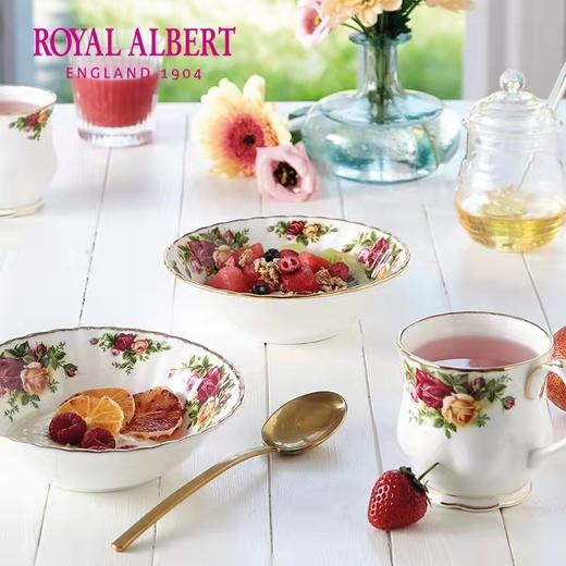【6F】RoyaI AIbert皇家阿尔伯特老镇玫瑰 骨瓷水果沙拉碗 商品图1