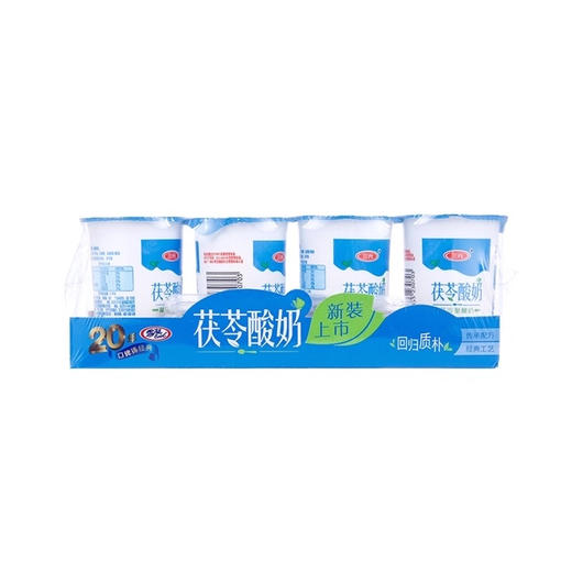 BHS 盒心卖场 三元雪凝茯苓酸奶 450g*4 商品图0