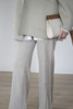 Viktoria Chan | SS21050 Pisa slit flared trousers - outmeail [长裤] 商品缩略图0