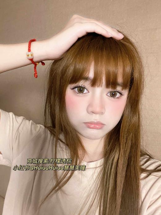 【新品大直径】SHEEPCON-柠檬透棕14.5mm【年抛 0-1000度 有525/575】 商品图5