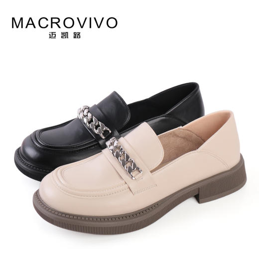 迈凯路 时尚百搭平底乐福鞋 9012 商品图0