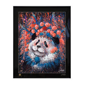 郭佳杰《穆桂英》版画