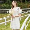 3楼 美标清新甜美家居印花睡裙66327 商品缩略图7