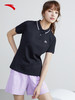 安踏短袖t恤女2022夏季新款纯色简约上衣宽松透气女上装162228144-1/2/3 商品缩略图4