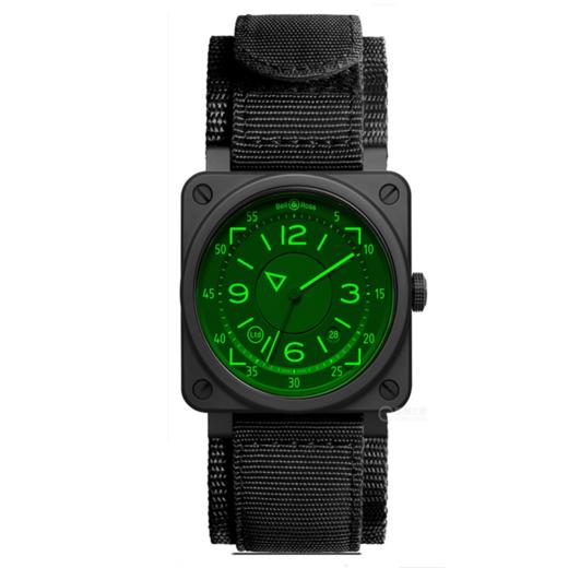 Bell & Ross 柏莱士INSTRUMENTS系列 BR0392-HUD-CE/SRB 腕表 商品图1