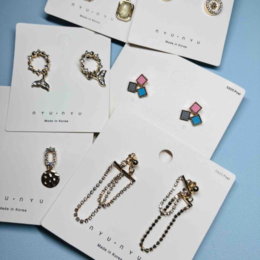 【积分换购】韩风 设计师款网红耳钉 925银针 商品图10