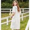 3楼 美标清新甜美家居印花睡裙66327 商品缩略图5