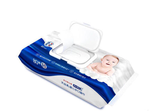 Dodie天丝柔婴儿手口湿巾（80抽） 商品图1