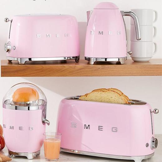 SMEG/斯麦格 TSF02四片式多士炉 家用双烘烤面包机（不支持七天无理由退换）[福利品] 商品图2